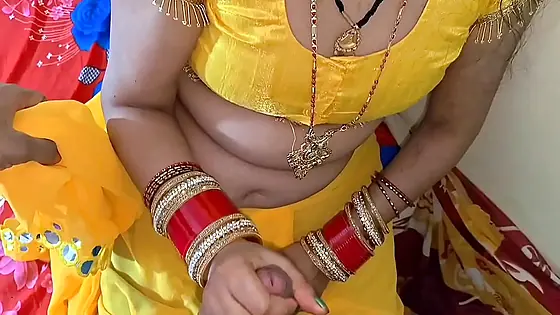21 year old Indian Just Married Wife First time Orgasam Desi Woman