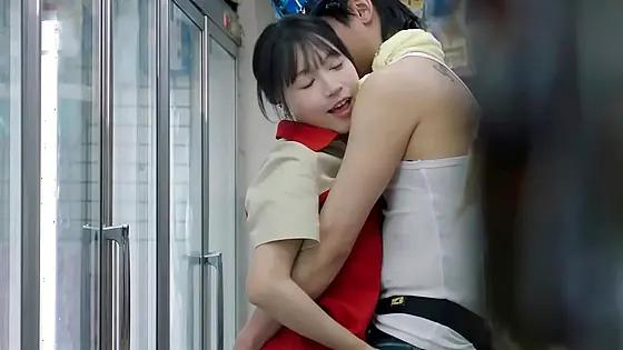 Asia - Promiscuous Mart - Sex at work with the clerk