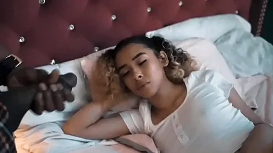 Stepdad walk in on Stepdaughter and fuck her tight pussy