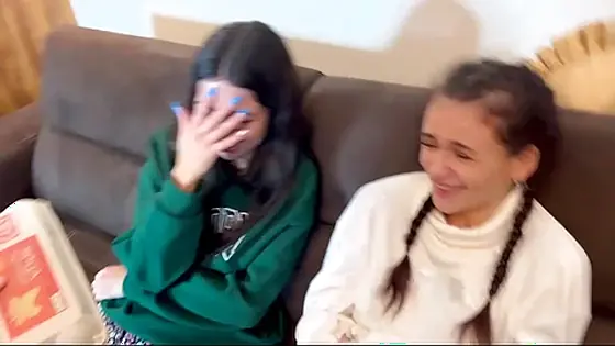two beauties really want to be fucked well so they came to visit us