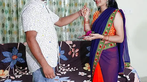 Rakhi 2022 : Indian xxx step- sex video with slow motion